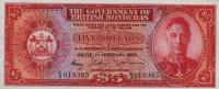 Gallery image for British Honduras p26b: 5 Dollars